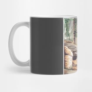 Odessa. Cat in the yard. Ukraine. Mug